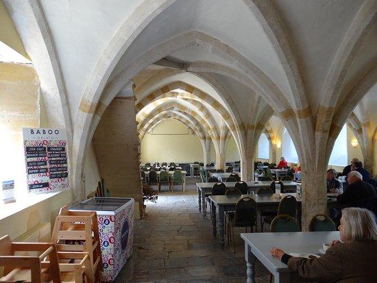 The Undercroft Tearoom at Forde Abbey